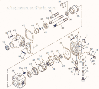 Page A Diagram and Parts List for CP7775-6 8941077756 Chicago Pneumatic Wrench
